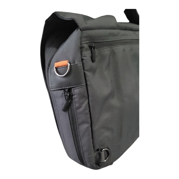 TARGUS OLIVE GREEN LAPTOP CASE BACKPACK MESSENGER BAG NWOT - Picture 7 of 8